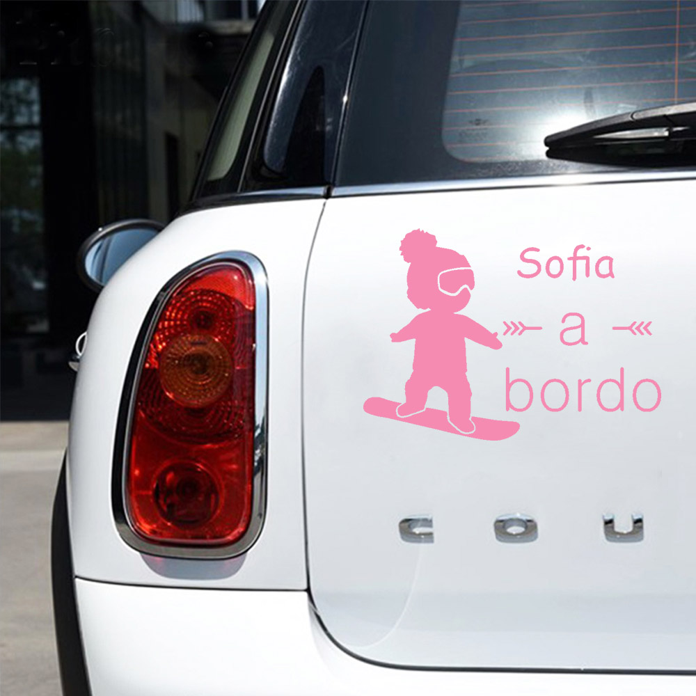 1pc Vinyl baby a bordo colorfu - Home Decor Sticker reseña y precio
