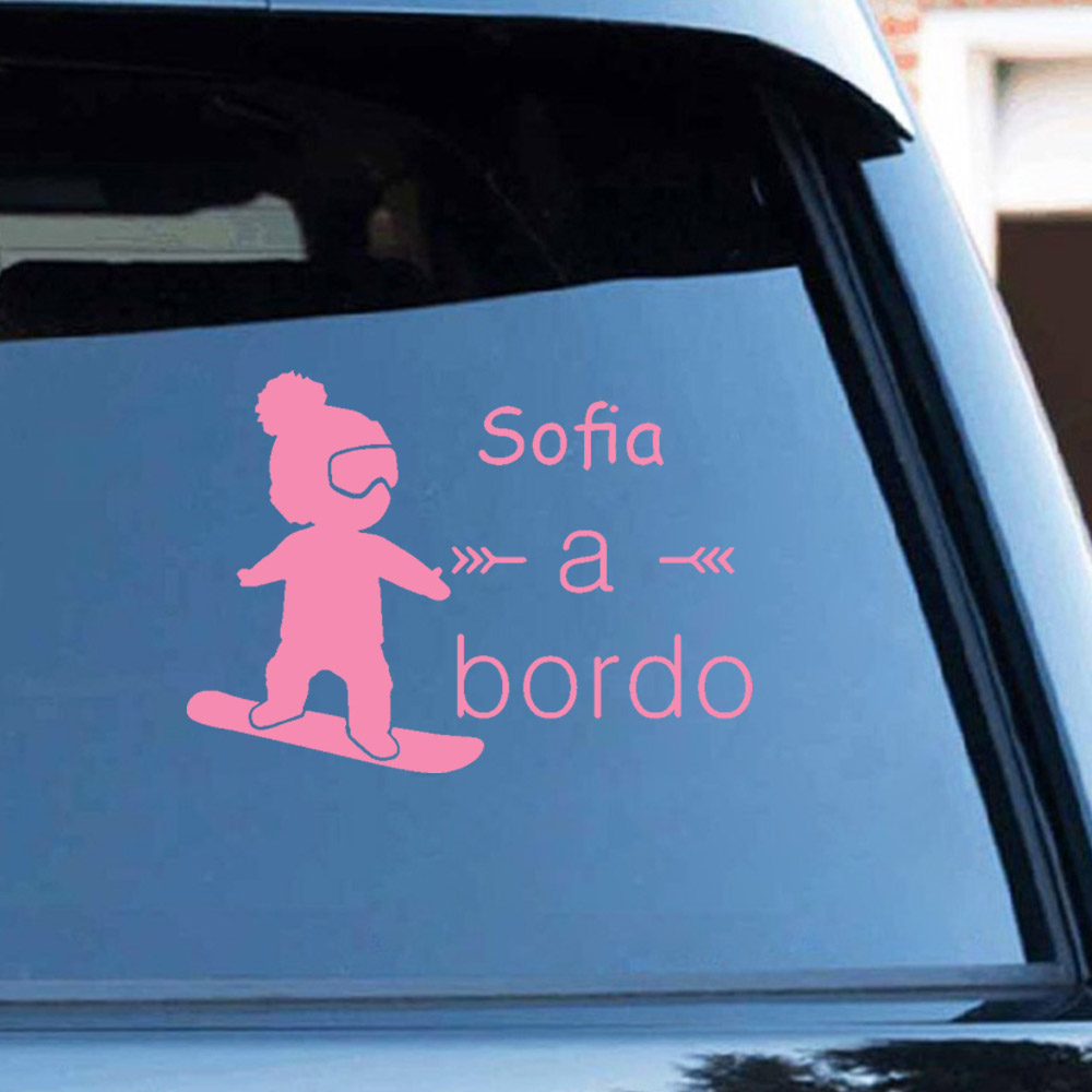 1pc Vinyl baby a bordo colorfu - Home Decor Sticker reseña y precio