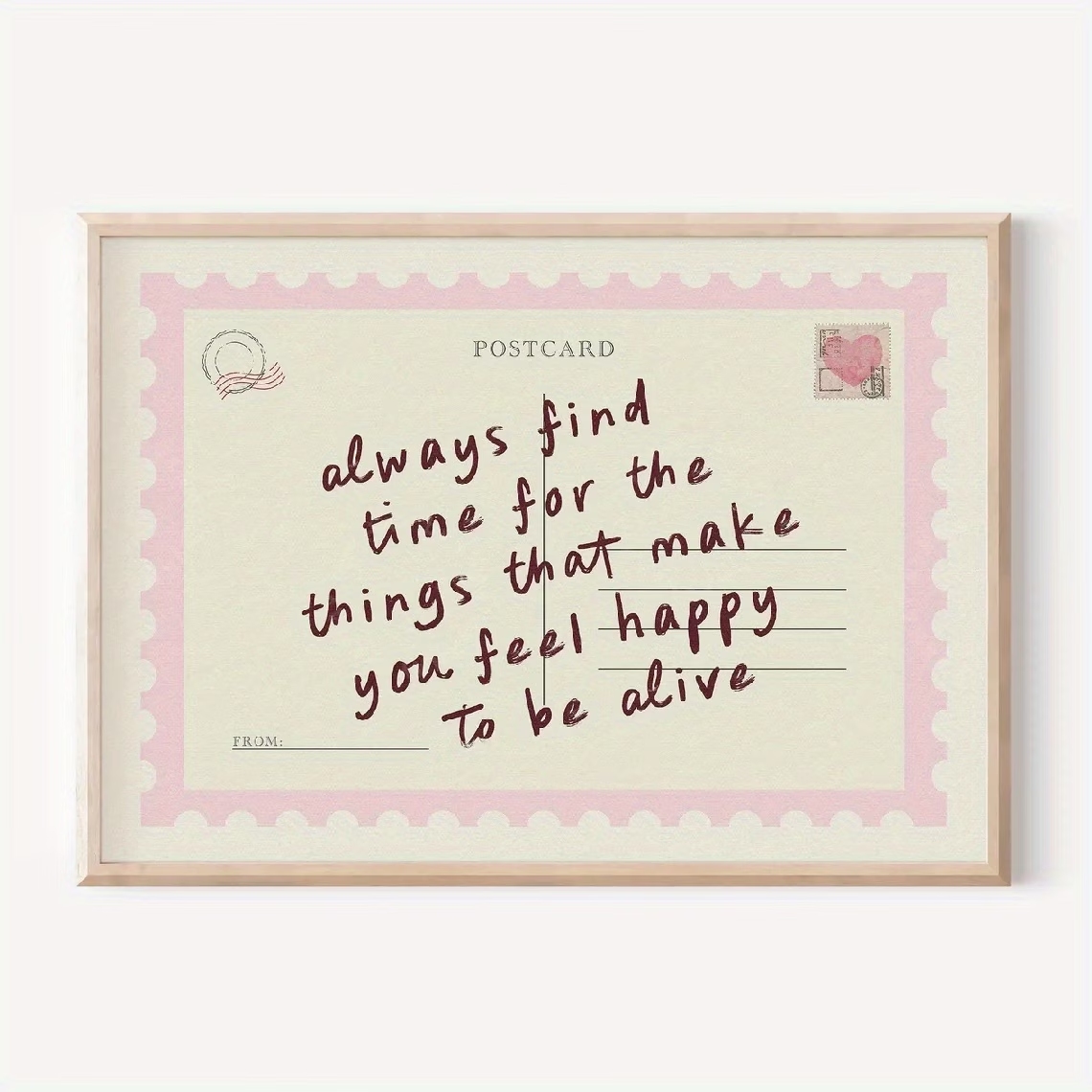 Retro Postcards That Encourage - Home Decor Nepal reseña y precio
