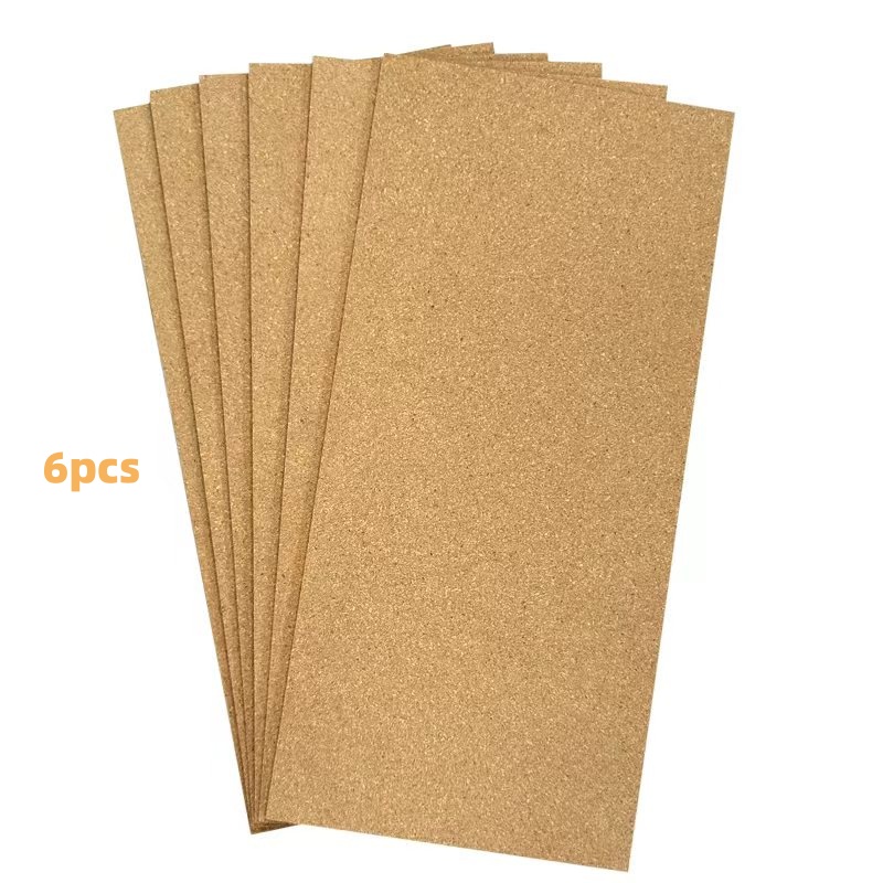 6-Piece Cork Board Bulletin Bo - Home Decor Vision Board reseña y precio