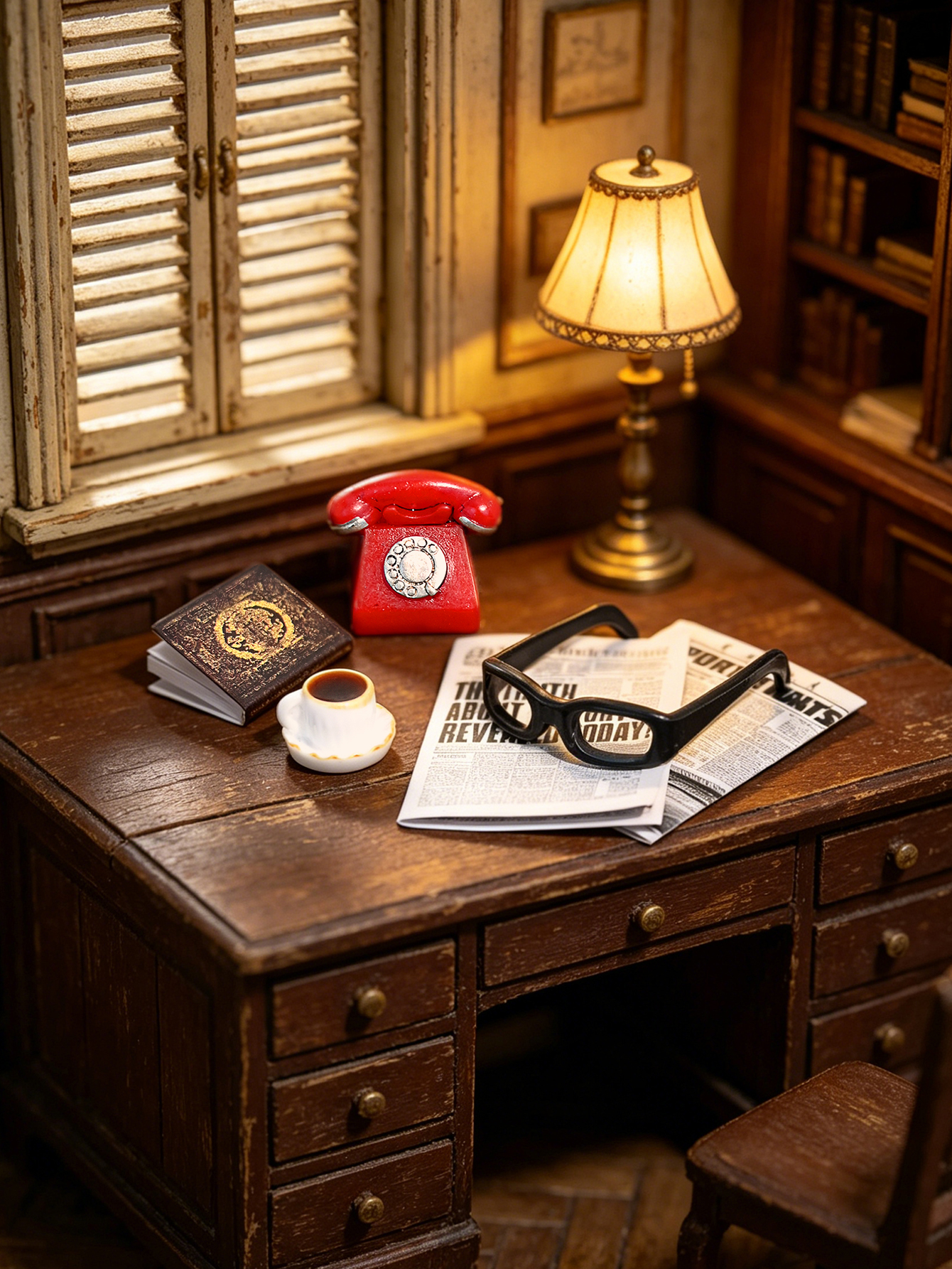 A Miniature Vintage Desktop Or - Home Decor Solution reseña y precio