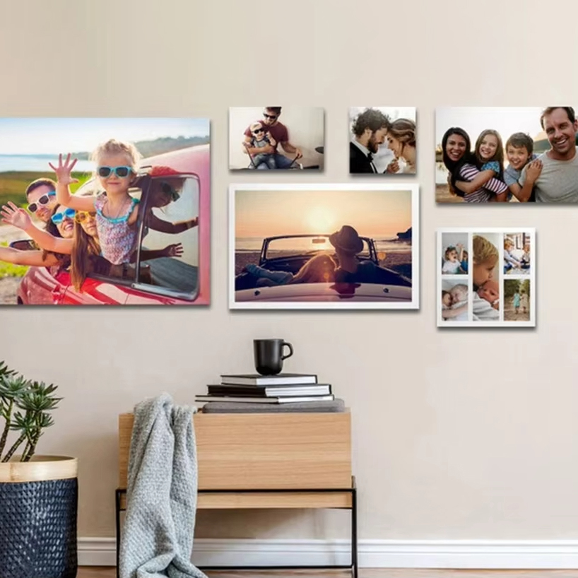 Custom Frameless Photo Canvas  - Home Decor Nepal reseña y precio