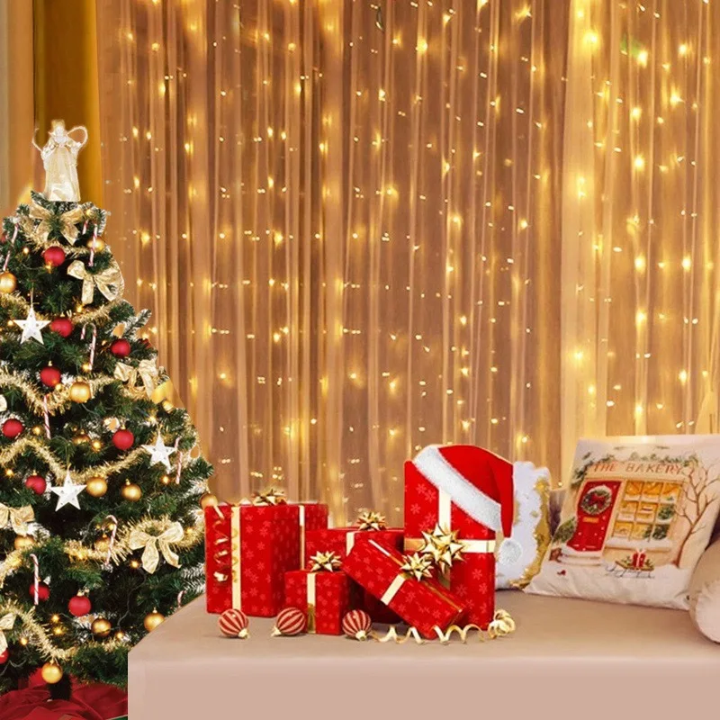 3M-6M Christmas Decoration Rem - String Curtain Light reseña y precio