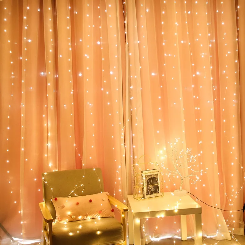 3M-6M Christmas Decoration Rem - String Curtain Light reseña y precio