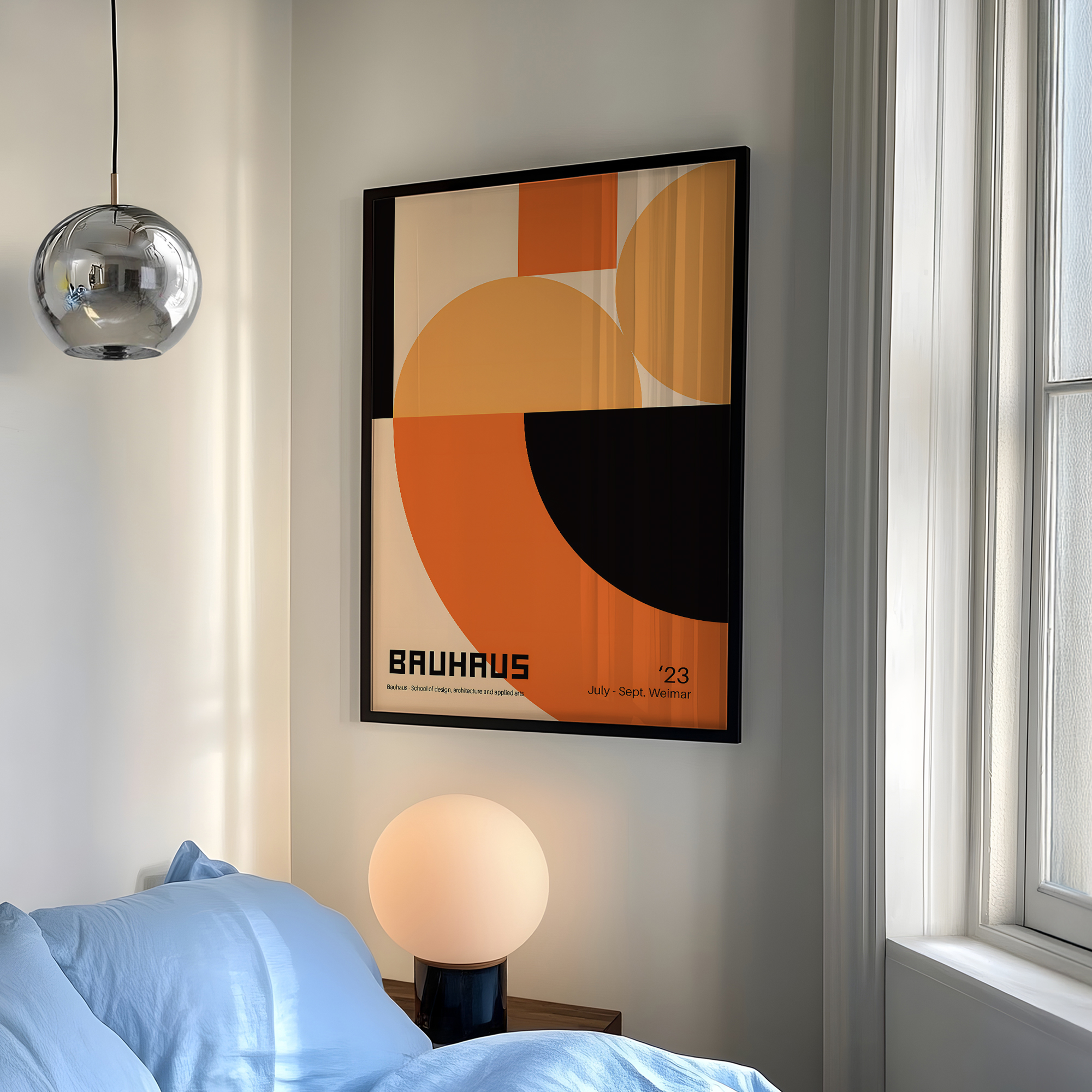 Modern Geometry Bauhaus School - Home Decor Nepal reseña y precio