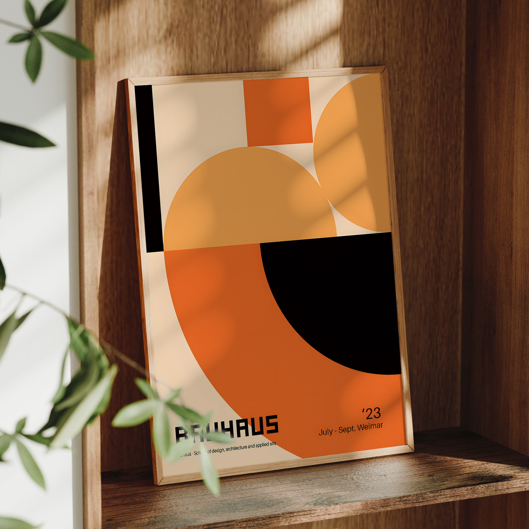 Modern Geometry Bauhaus School - Home Decor Nepal reseña y precio