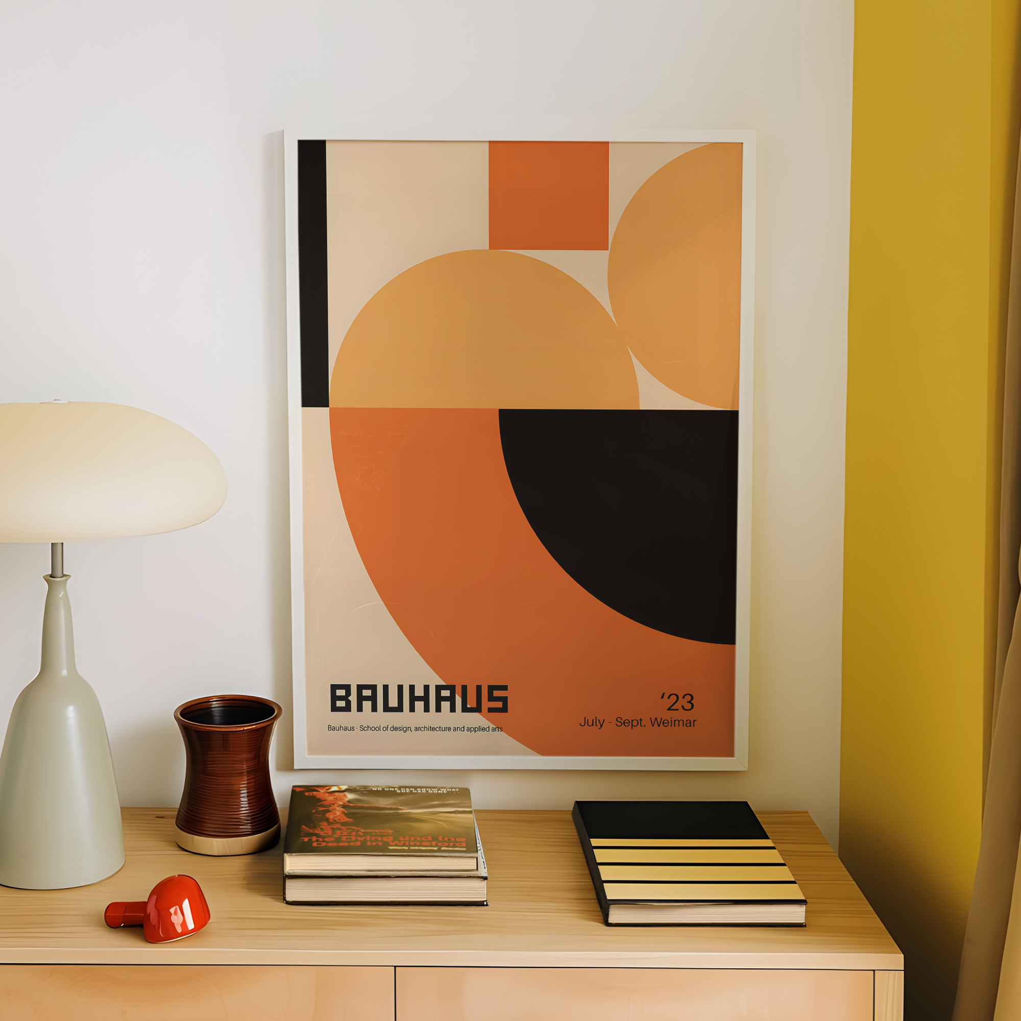 Modern Geometry Bauhaus School - Home Decor Nepal reseña y precio