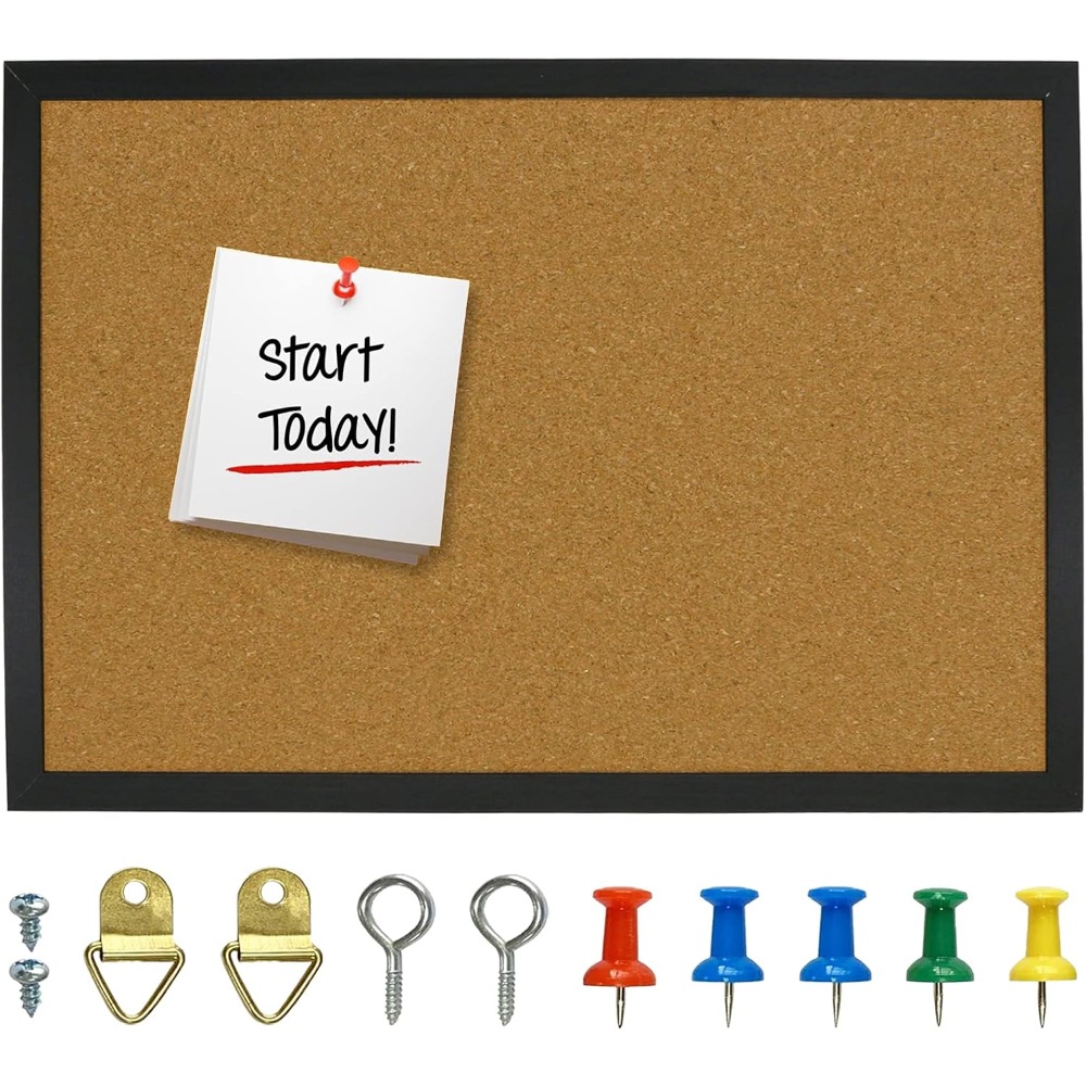 Large Cork Bulletin Board 17.7 - Home Decor Vision Board reseña y precio