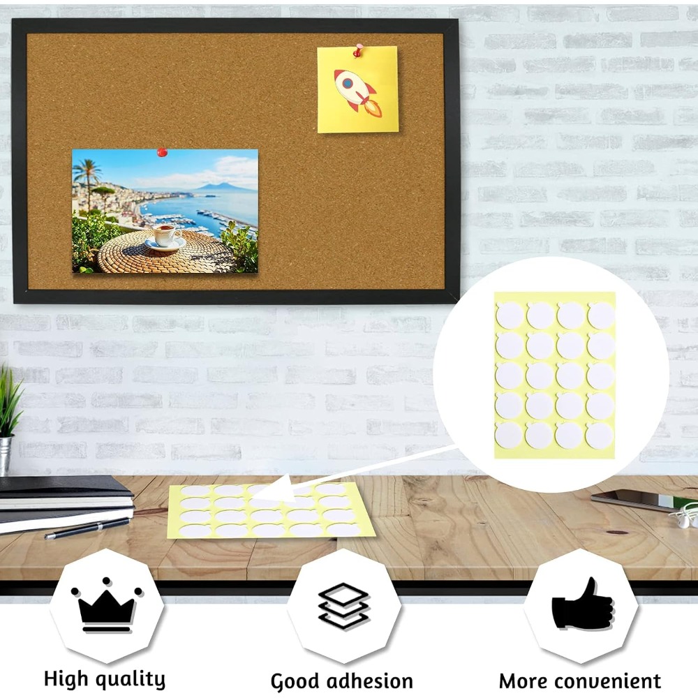 Large Cork Bulletin Board 17.7 - Home Decor Vision Board reseña y precio