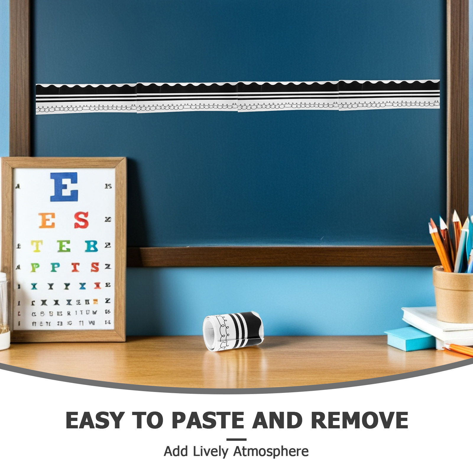 Write on Wipe Off Chalkboard S - Home Decor Sticker reseña y precio