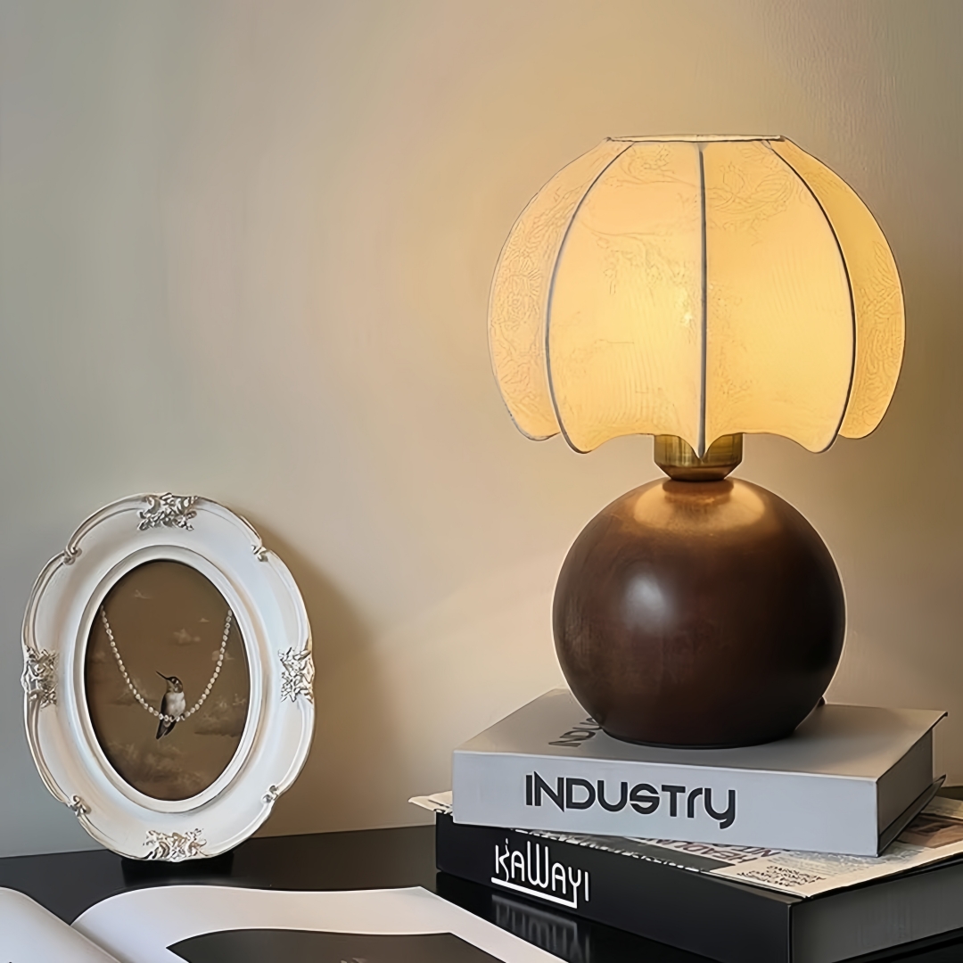 Vintage floral table lamp, med - Home Decor Living Room reseña y precio