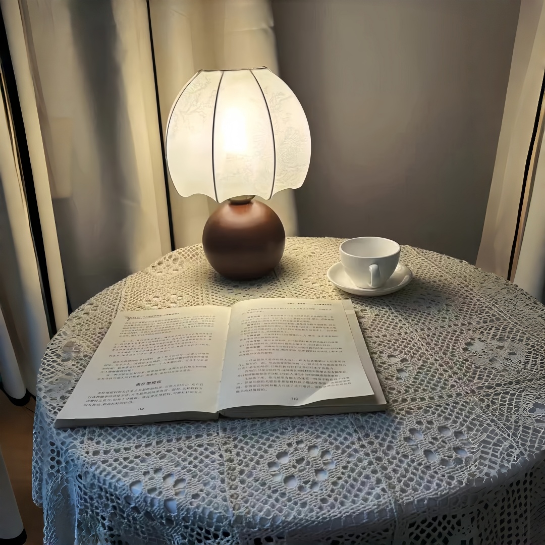 Vintage floral table lamp, med - Home Decor Living Room reseña y precio
