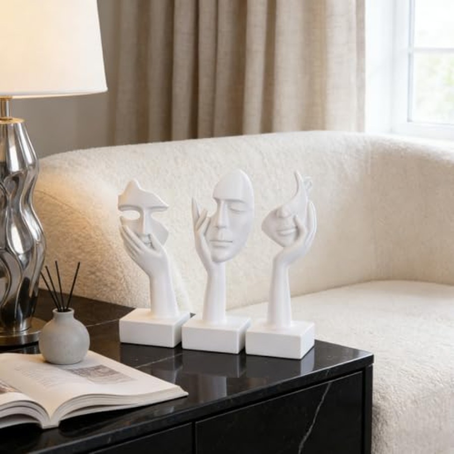Thinker Large Statue Set - Art - Home Decor Living Room reseña y precio