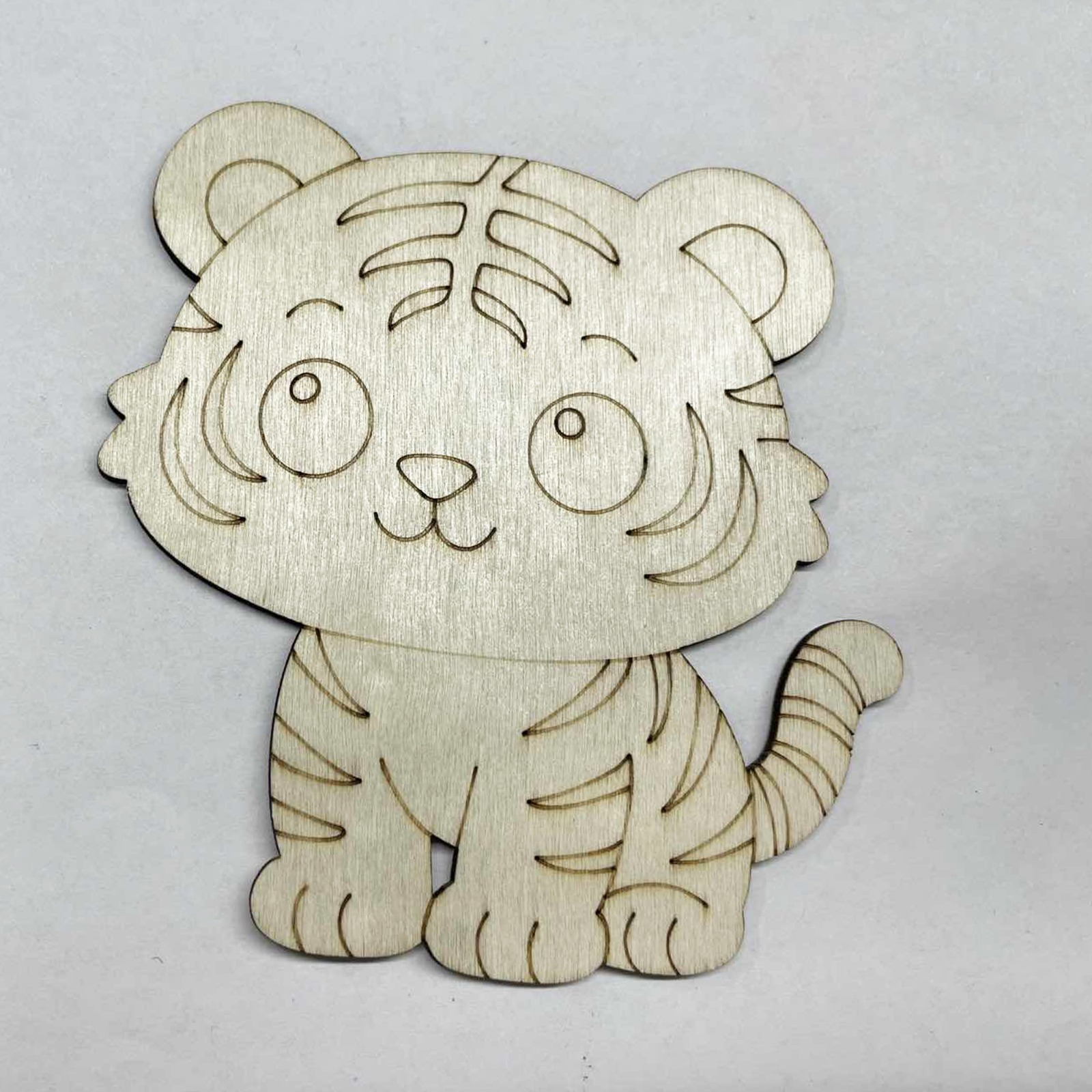 10 Pcs/set Tiger Animal Unfini - Home Decor Diy reseña y precio