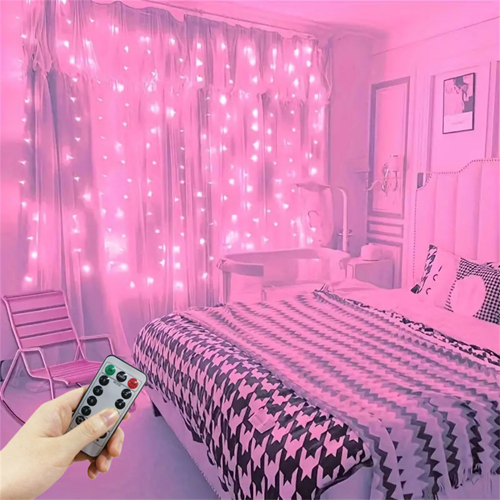 USB LED Curtain Lights Wedding - String Curtain Light reseña y precio
