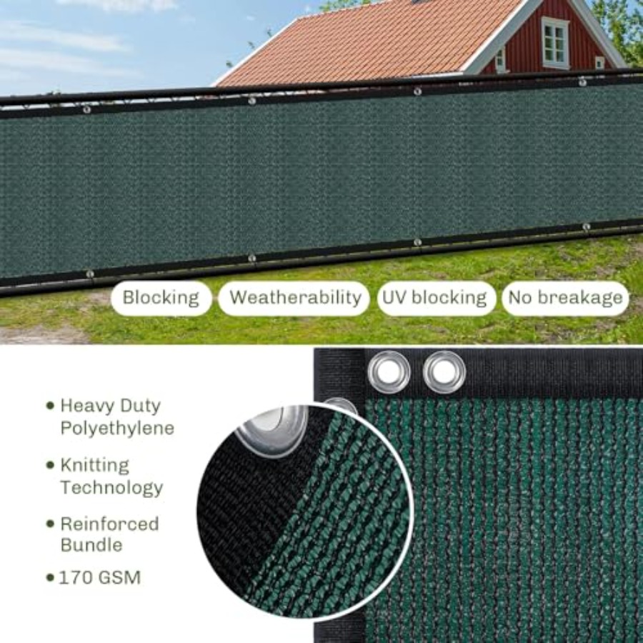 Privacy Screen Fence 4Feet x 5 - Home Decor Free reseña y precio