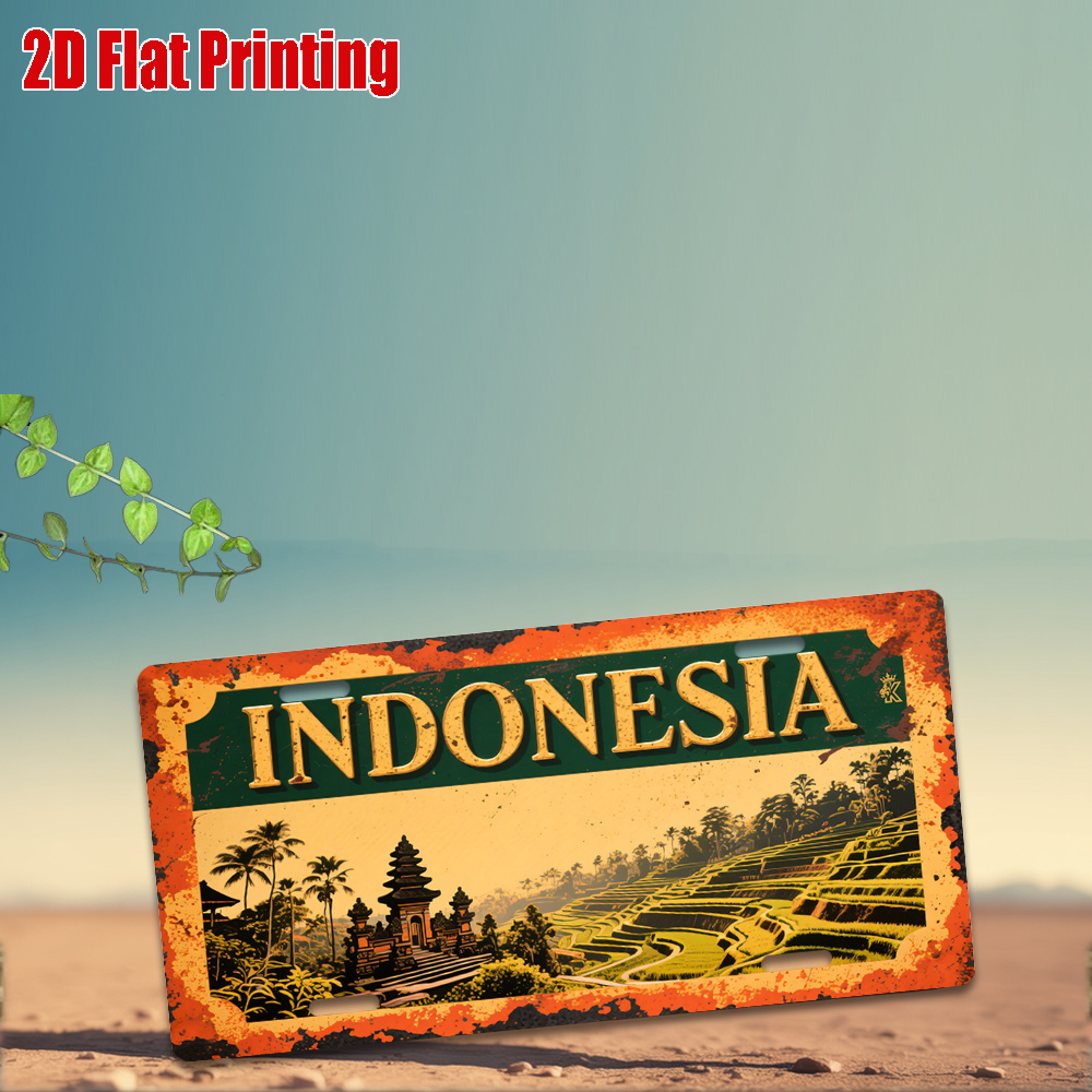Indonesia Bali Landscape Tin S - Home Decor Bali reseña y precio