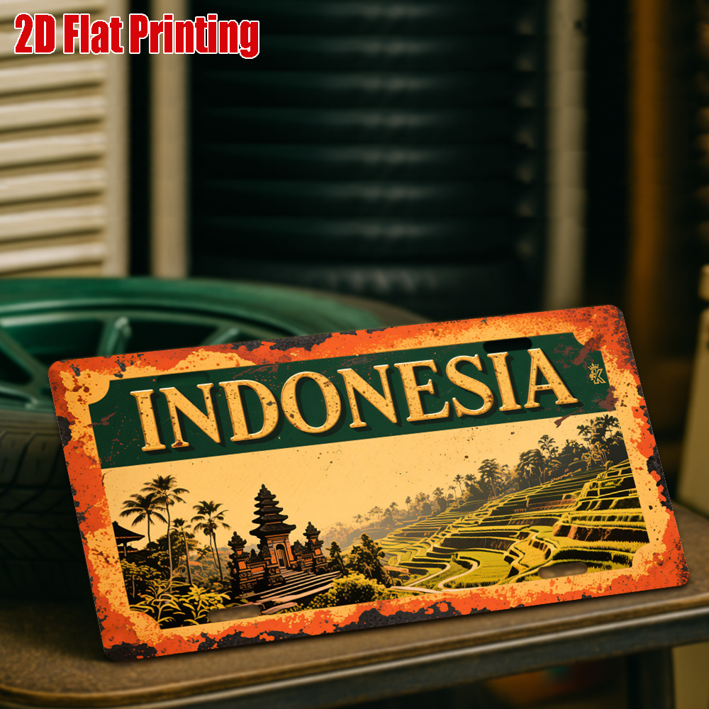 Indonesia Bali Landscape Tin S - Home Decor Bali reseña y precio