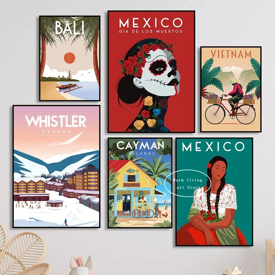 Travel Canada Finland Chile Ma - Home Decor Bali reseña y precio