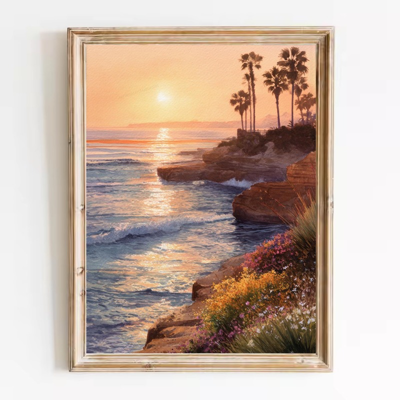 Watercolor World Travel Landsc - Home Decor Bali reseña y precio