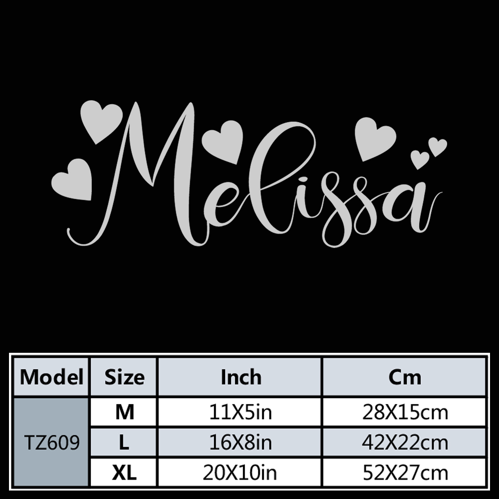 1pc Diy Personalize Custom Nam - Home Decor Sticker reseña y precio