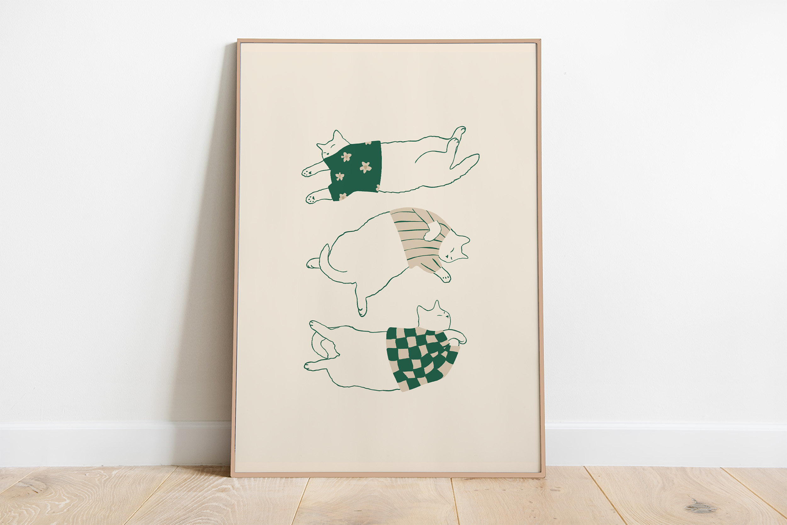 Minimalist Aesthetic Cute Anim - Home Decor Minimal reseña y precio