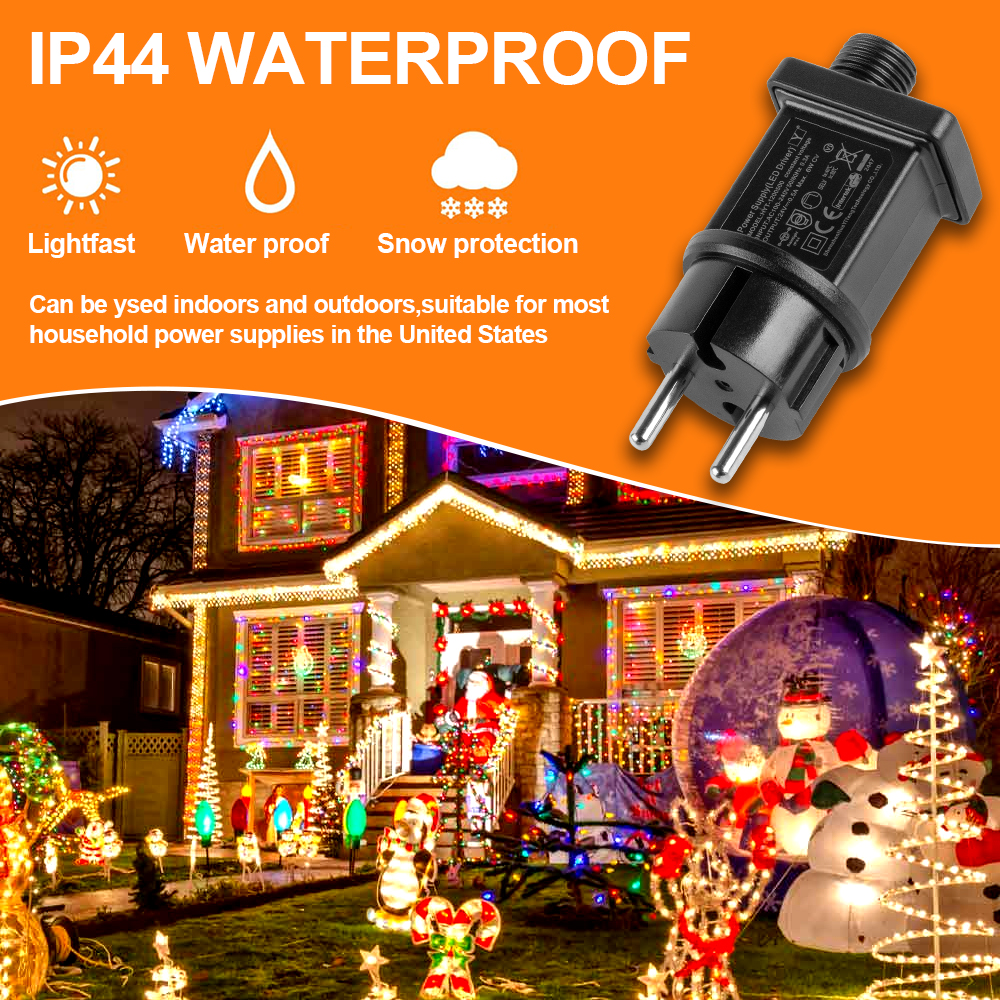 24V 12V LED Transformer Replac - String Curtain Light reseña y precio