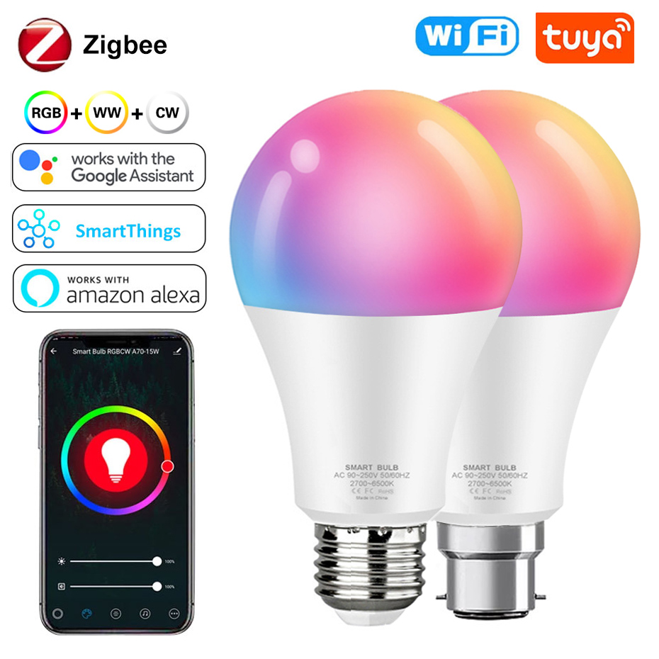 Zigbee Smart LED Light Bulb 15 - Home Decor Free App reseña y precio