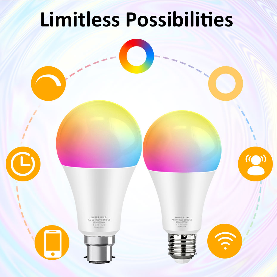 Zigbee Smart LED Light Bulb 15 - Home Decor Free App reseña y precio