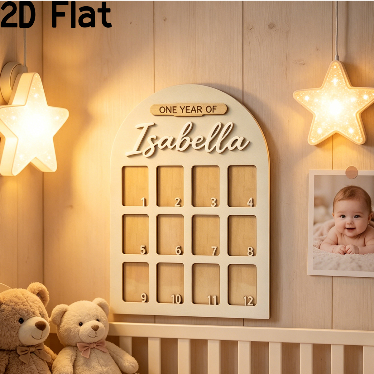 1Pc Custom Photo Record Board  - Home Decor Diy reseña y precio