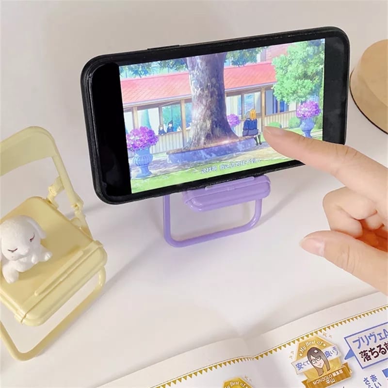 Cute Chair Phone Holder Stand  - Home Decor Solution reseña y precio
