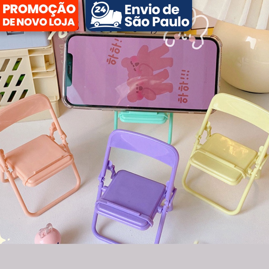 Cute Chair Phone Holder Stand  - Home Decor Solution reseña y precio
