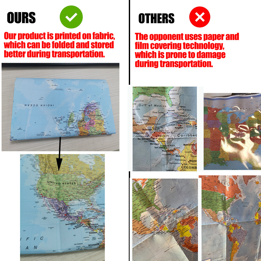 Indonesia Map,Frameless & Fold - Home Decor Indonesia reseña y precio