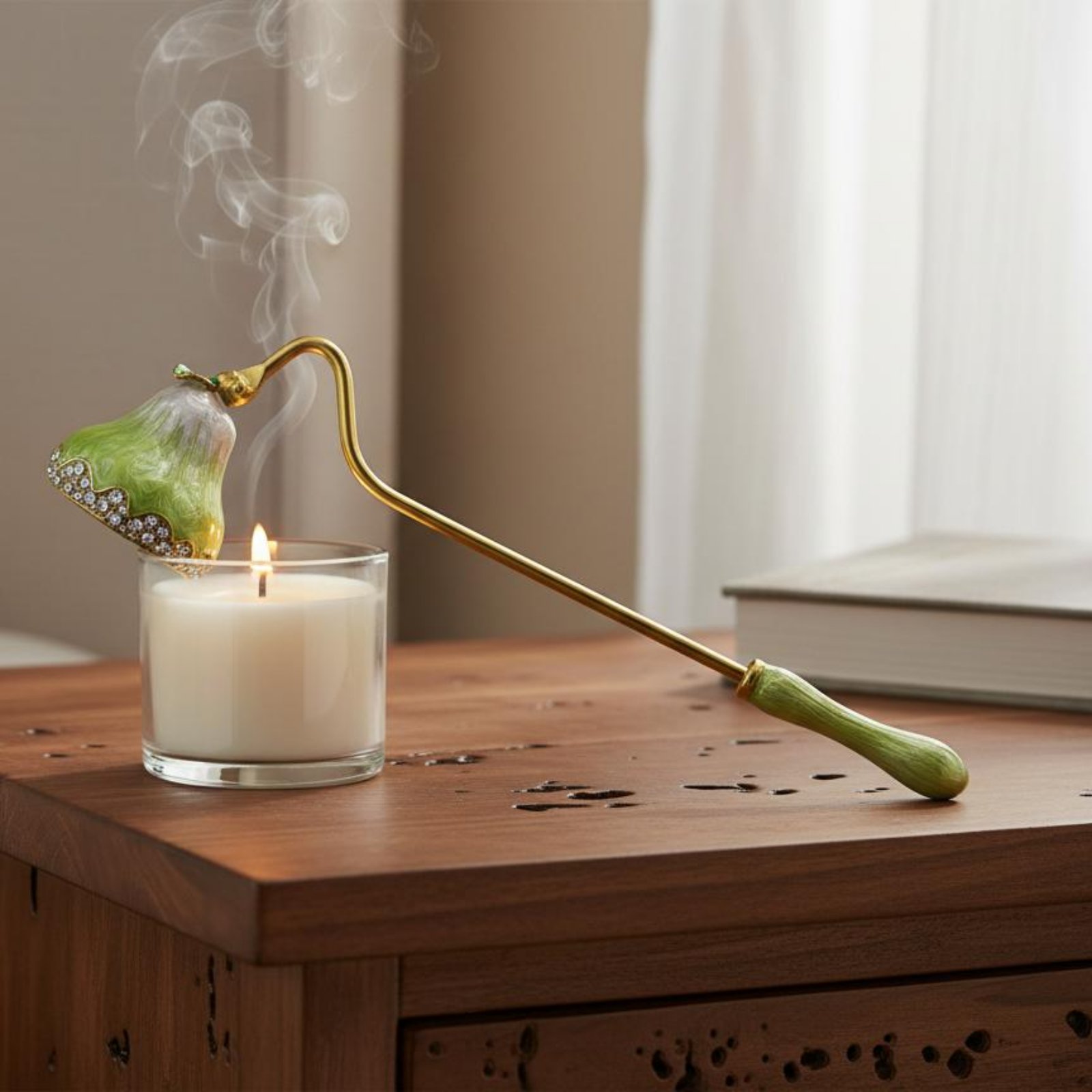 Long Handle Candle Wick Smothe - Home Decor Minimal reseña y precio
