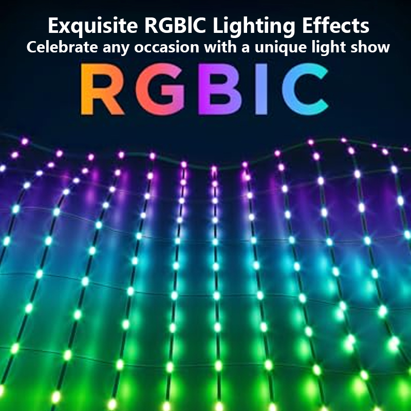 RGB Mesh Lights LED String Wat - String Curtain Light reseña y precio