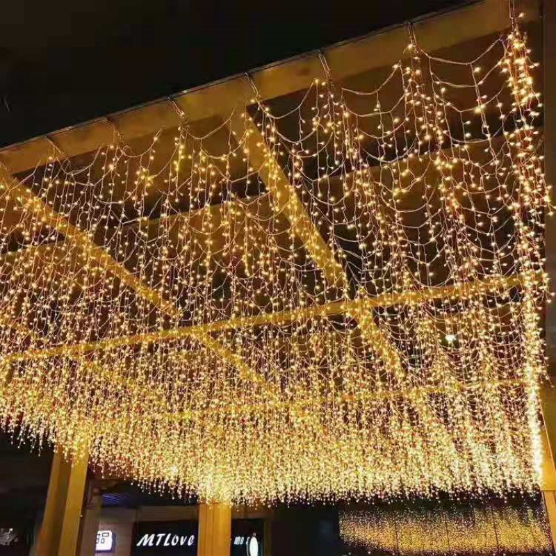 LED 10X0.5M Waterproof Waterfa - String Curtain Light reseña y precio