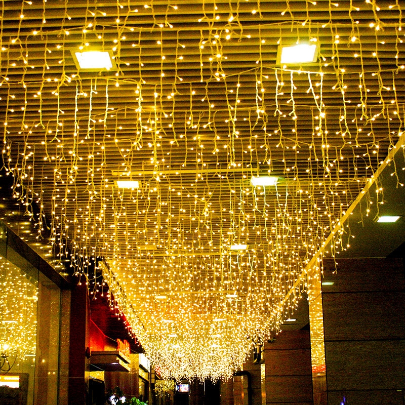 LED 10X0.5M Waterproof Waterfa - String Curtain Light reseña y precio