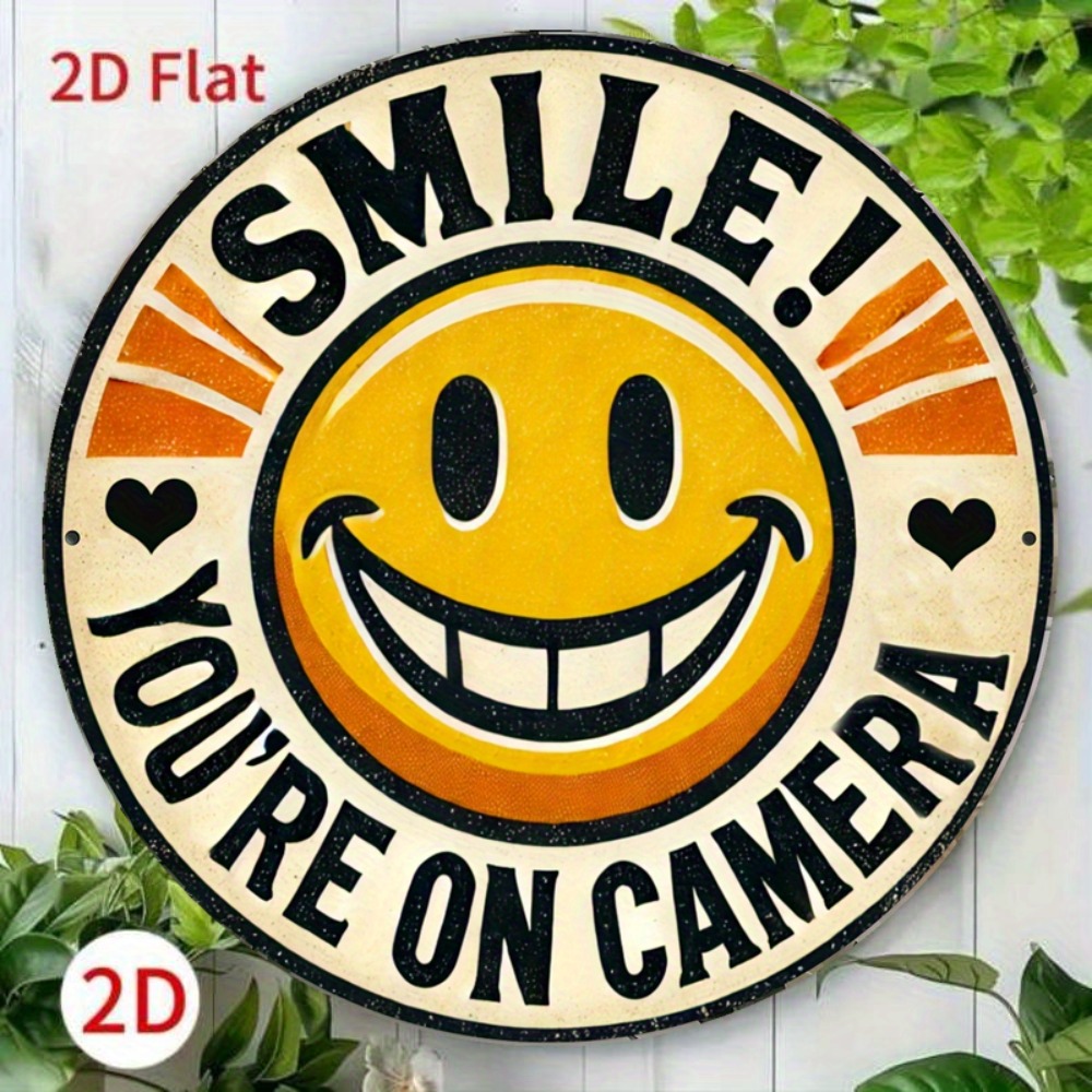 2026 Wooden 2D Flat Smile You' - Home Decor Emoji reseña y precio