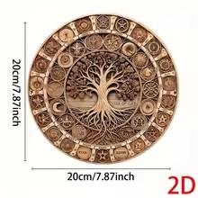 2026 Wooden 2D Flat Smile You' - Home Decor Emoji reseña y precio