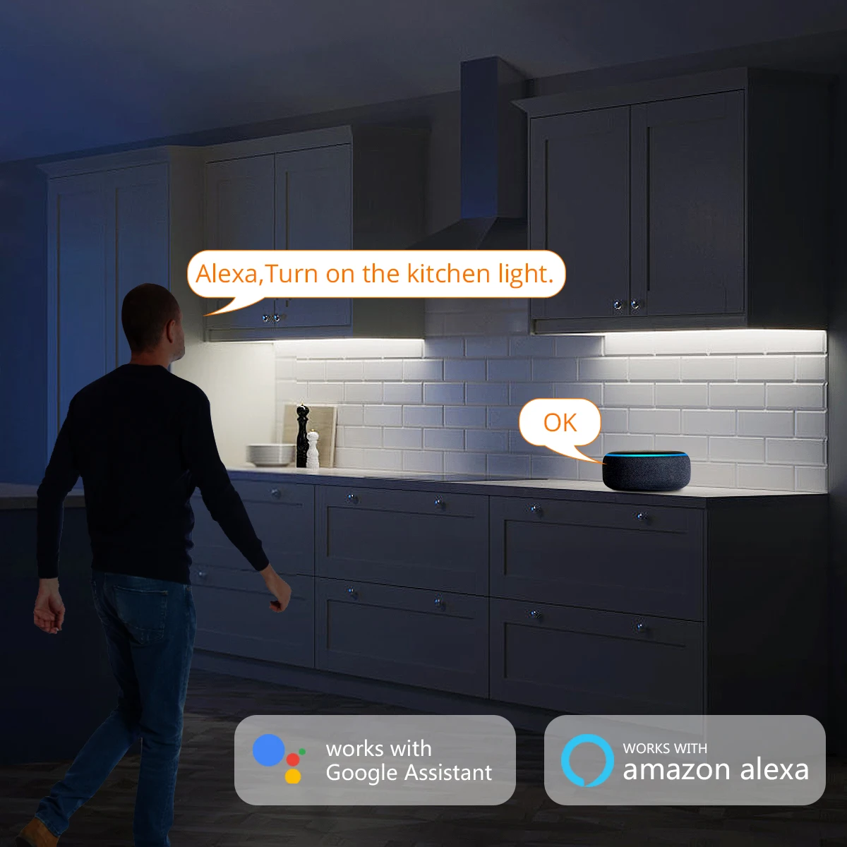 Tuya Smart COB LED Strip Light - Home Decor Free App reseña y precio