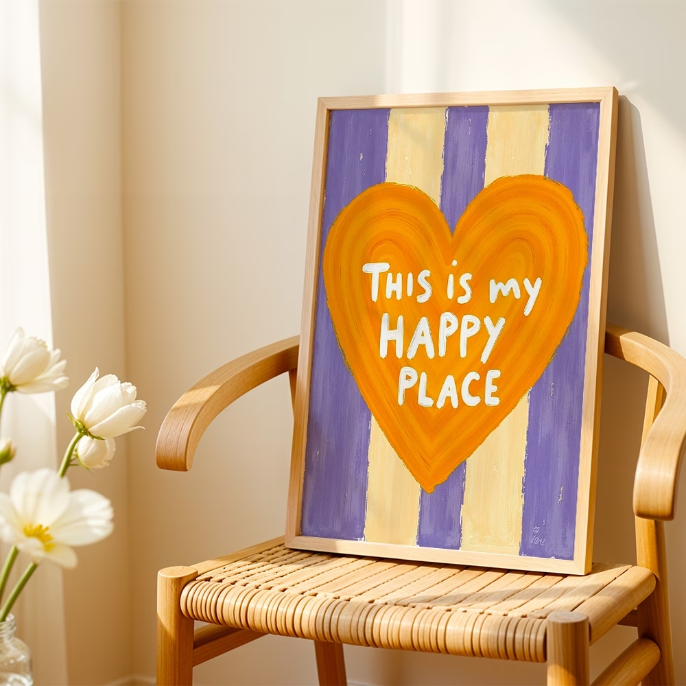 Modern,Retro This Is My Happy  - Home Decor Nepal reseña y precio