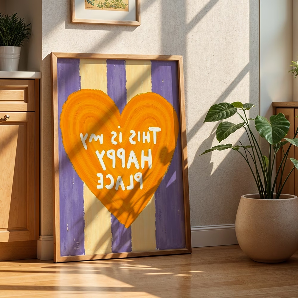 Modern,Retro This Is My Happy  - Home Decor Nepal reseña y precio