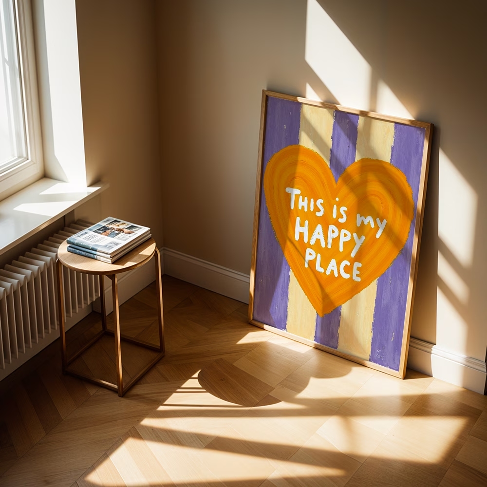 Modern,Retro This Is My Happy  - Home Decor Nepal reseña y precio