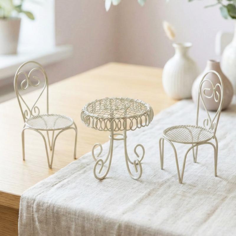 1/3Pcs Dollhouse Garden Displa - Home Decor Solution reseña y precio