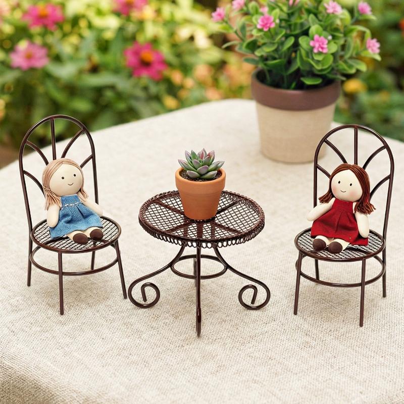 1/3Pcs Dollhouse Garden Displa - Home Decor Solution reseña y precio