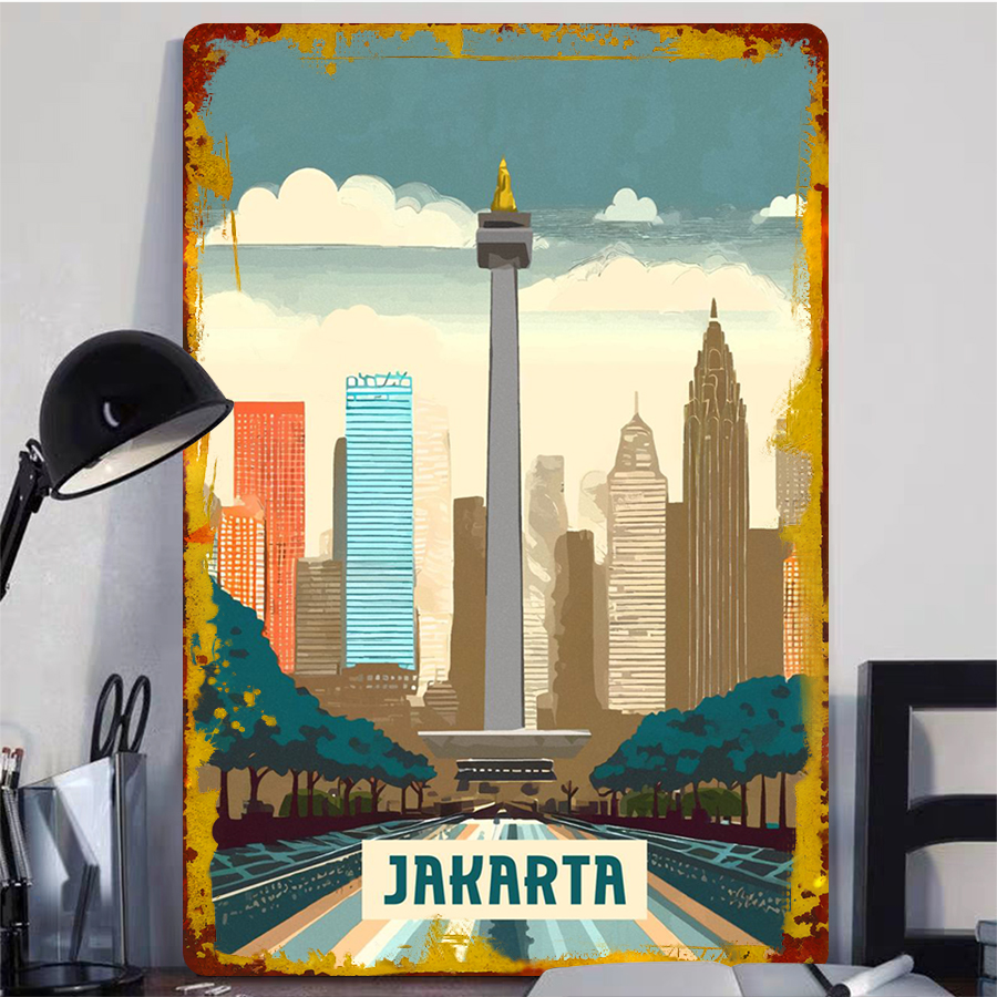 Jakarta Indonesia Landmark Sky - Home Decor Jakarta reseña y precio