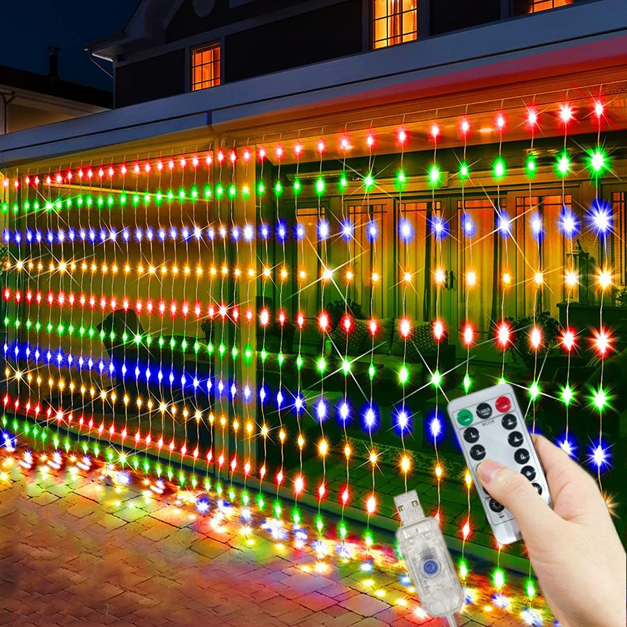 LED Garland Fairy Light Garden - String Curtain Light reseña y precio