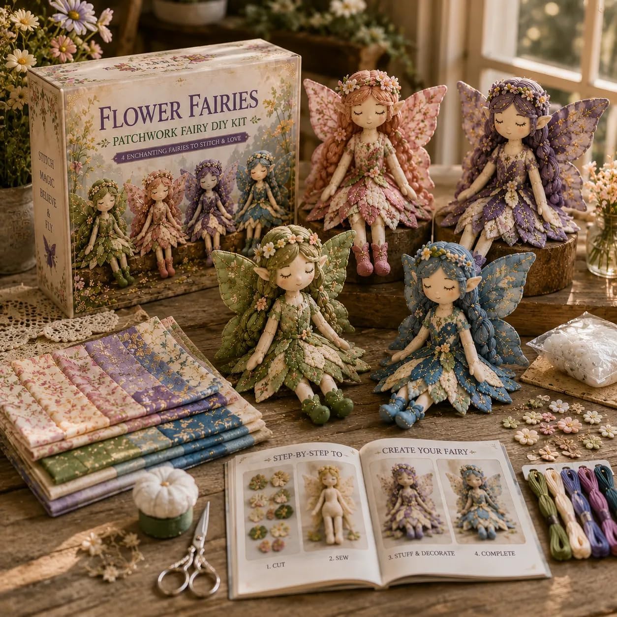 Fairy Patchwork DIY Collection - Home Decor Diy reseña y precio