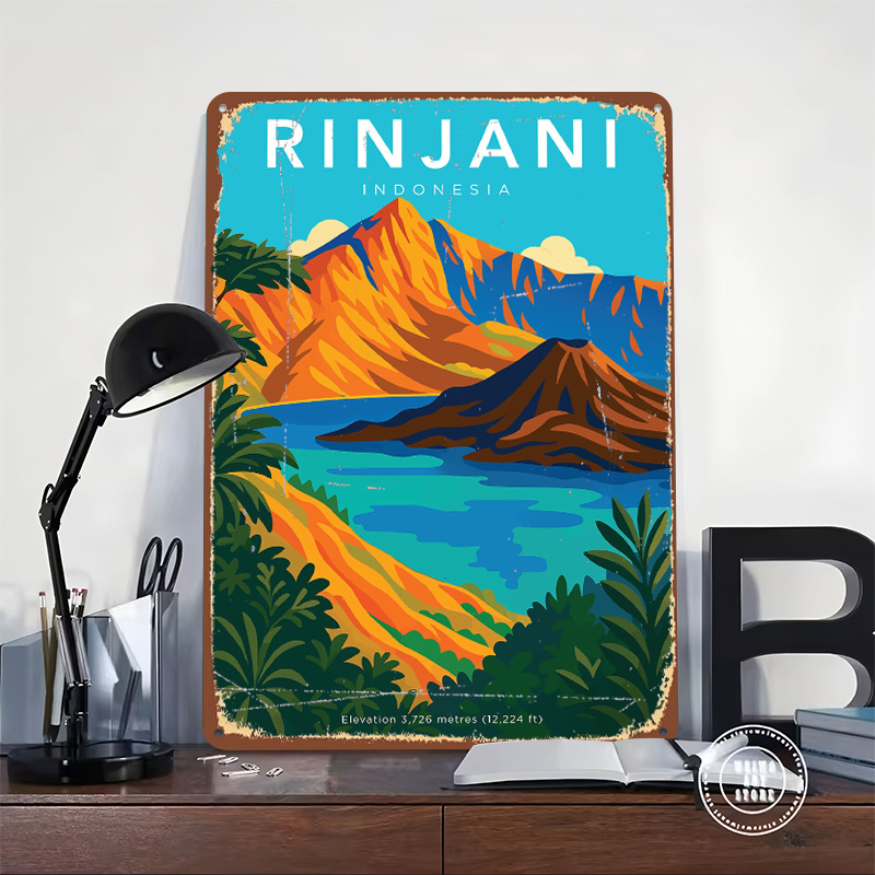 Rinjani Mountain Indonesia Tra - Home Decor Indonesia reseña y precio