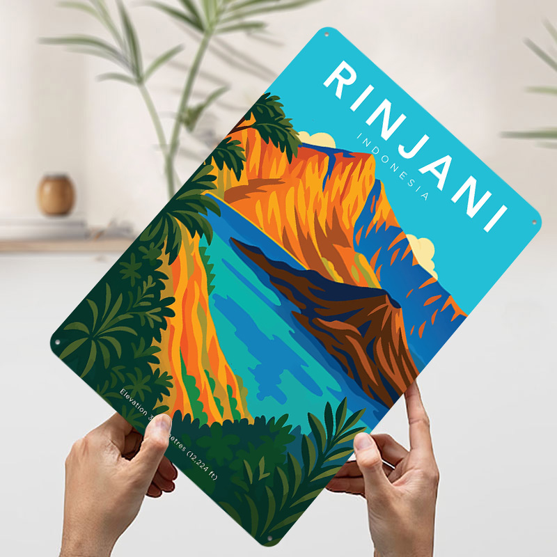 Rinjani Mountain Indonesia Tra - Home Decor Indonesia reseña y precio